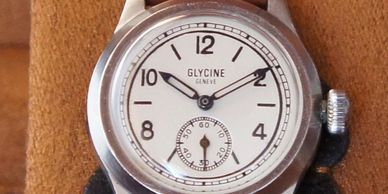 Vintage ladies glycine discount watches